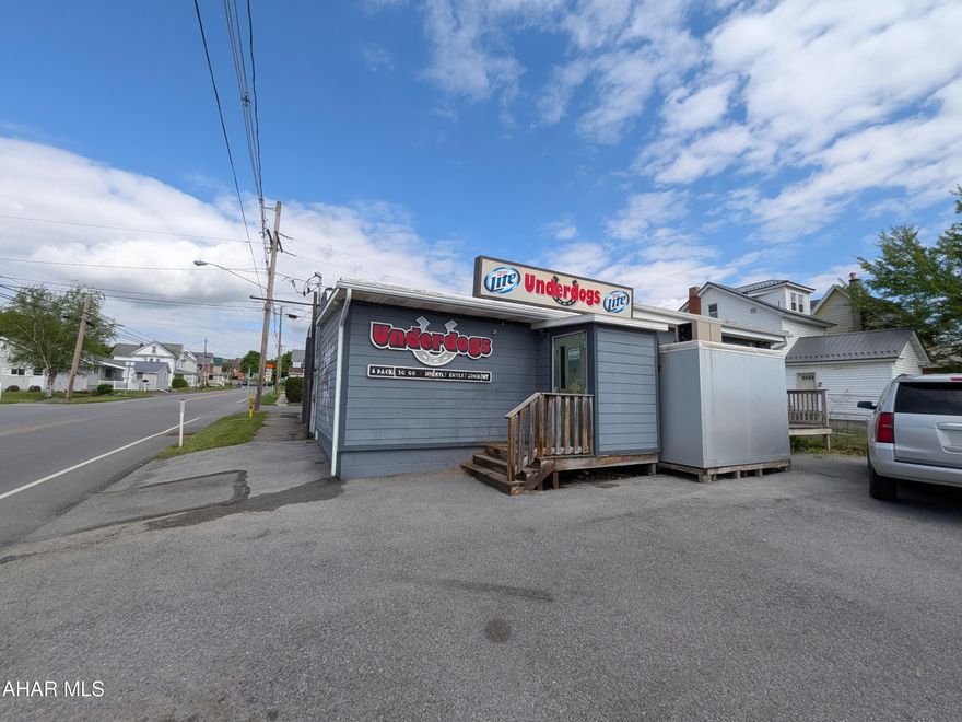 Turn-key bar opportunity in a high-visibility location along Route 865 in Bellwood. Underdogs is a well-known local establishment offering a fully operational business with liquor license, bar equipment, goodwill, and inventory included in the sale. Profitable operation with positive cash flow and an established customer base. Features include state-licensed outdoor seating area and PA Skill games for additional revenue potential. Great opportunity to step directly into the bar business with everything in place.