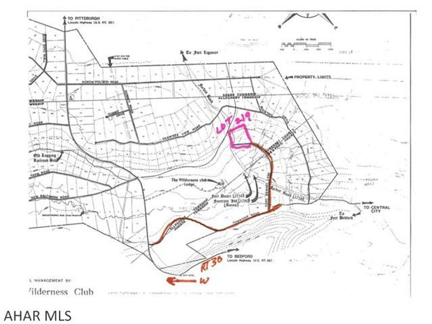 If you want privacy, this may be the location for you to build your dream home or vacation getaway. 5 acres of wooded quiet almost bordering the original Forbes Rd. on the left. Sign on property. Somerset school district
