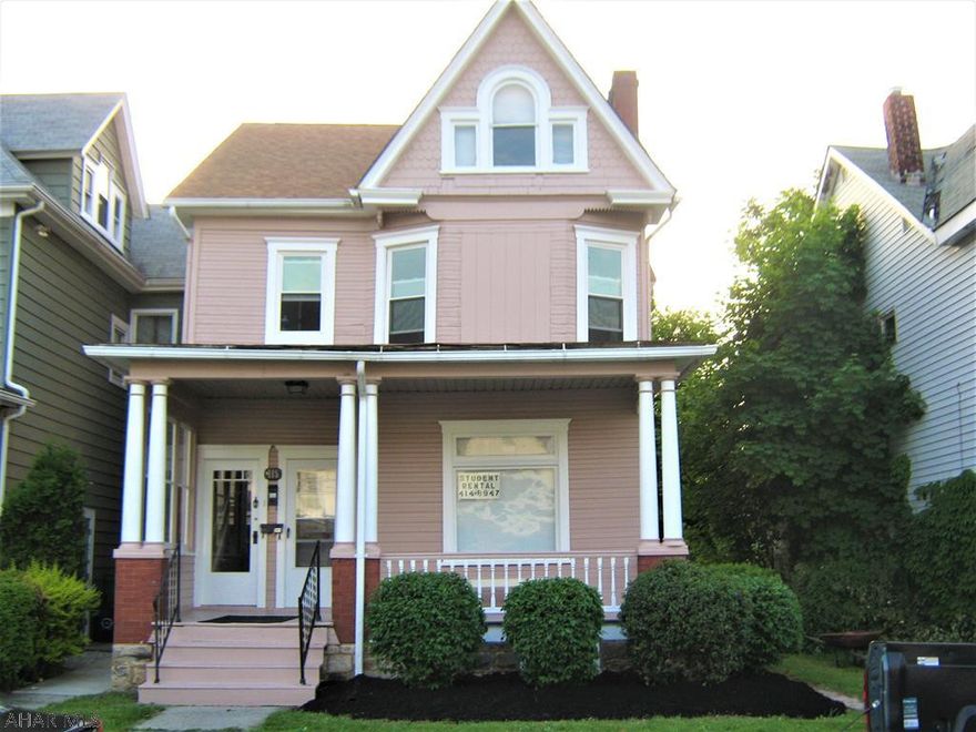 Great Investment Opportunity with this STUDENT RENTAL!  This duplex in Juniata is a prime location & grandfathered in for such.  Both units are clean & accommodating.  First floor unit offers a living room, laundry room, 2 bedrooms, kitchen & bath.  Second floor has kitchen, bath, laundry room & 3 bedrooms, with one being the finished 3rd floor large enough for multiple students.  Room for at least 5 students (Current rent $375/student + students pay utilities).  All Appliances Included.  This could be a win-win as you can carry over the current leases for the remainder of the 2018-19 school year and have an income-producing opportunity for years after!  Well-maintained. Newer furnace (2013-14) in second floor unit.  Call today to set up a showing!