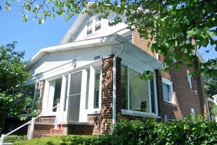 This 5 bedroom brick home is just meticulous.  It has been in the family for many years.  Every part of this home is just screaming perfection.  With the many modern updates, unbelievably huge room sizes, and the private back yard setting make this home a favorite for most agents showing homes.  This  home offers 3 floors of living space, a main bathroom big enough to fit a family, 2 staircase entrances, and a marvelous in-ground heated swimming pool.  This home is very  bright yet maintains a nice cool temperature inside due its brick encasing and shading of trees near the sunny side windows.  The basement is very clean and painted.  It wouldn't take much to finish and it is plumbed for a bath.