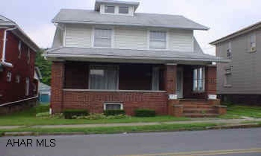 3rd Floor semi-finished for storage, workshop, full bath in basement, front and back porch, 2 car garage, GHW heat, large kitchen.