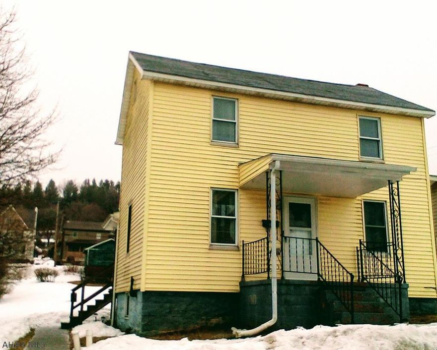Calling potential first time home buyers! Why rent when you can buy this charming 3+ bedroom home featuring 1 Bath in Gallitzin boro. This property features an oversized lot and  a kitchen that has a most desired vintage feel. Property is the definition of move in ready and affordability. In addition home would make a great complement to an investor's portfolio. Priced to sell!