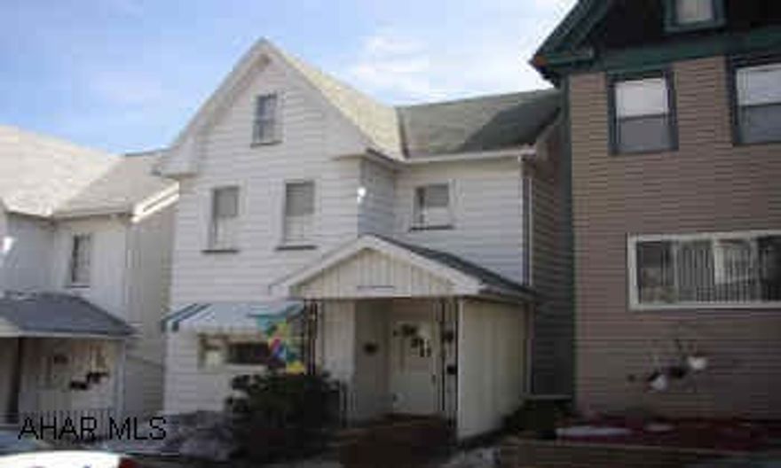 WELL CARED FOR THREE BEDROOM WITH A FINISHED AND HEATED THIRD FLOOR FOR POSSIBLE FOURTH BEDROOM. LOW UTILITY COSTS. OFF STREET PARKING. ALL APPLIANCES ARE INCLUDED IN SALE.