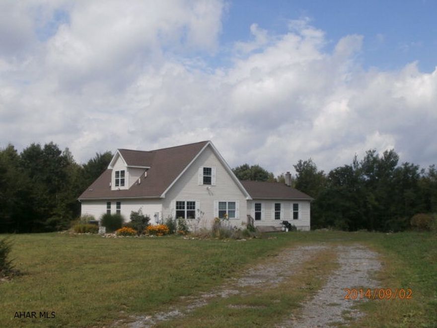 Beautiful modular home on 29.55 acres of wooded land. A short drive to Prince Gallitzin State Park and Rock Run Recreation Area. Home has a full unfinished basement with walkout. Second floor is drywalled but needs finished.