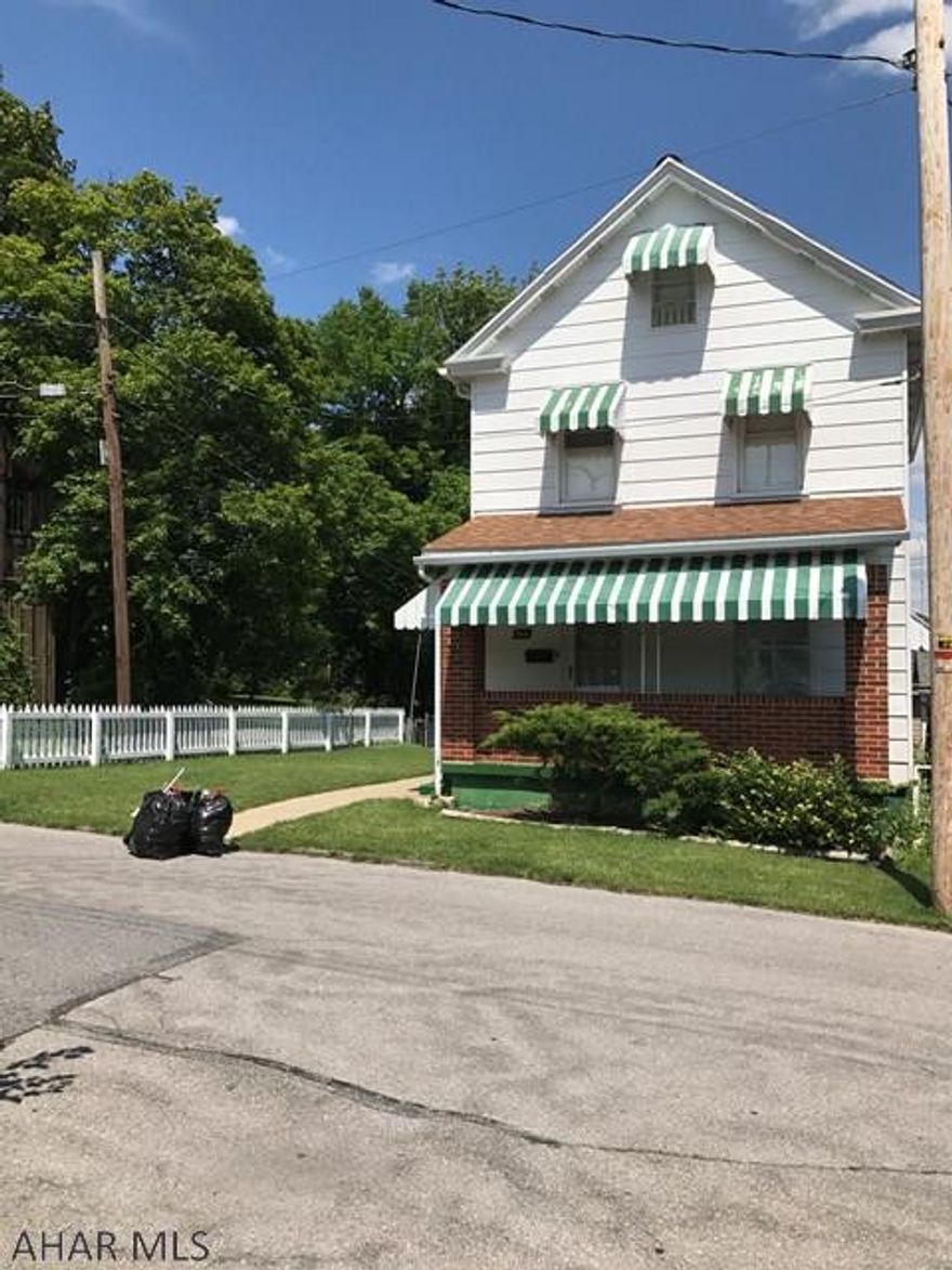 Cute as it can be! Well maintained home in the Borough great for starting out or downsizing. Same owners for over 40 years, nice little side yard, appliances, zoned HW heat, electric FP insert, Enclosed back porch with heat, and small finished workshop in basement. Property was Pending...Buyer got cold feet, no inspections/appraisals were done on property.