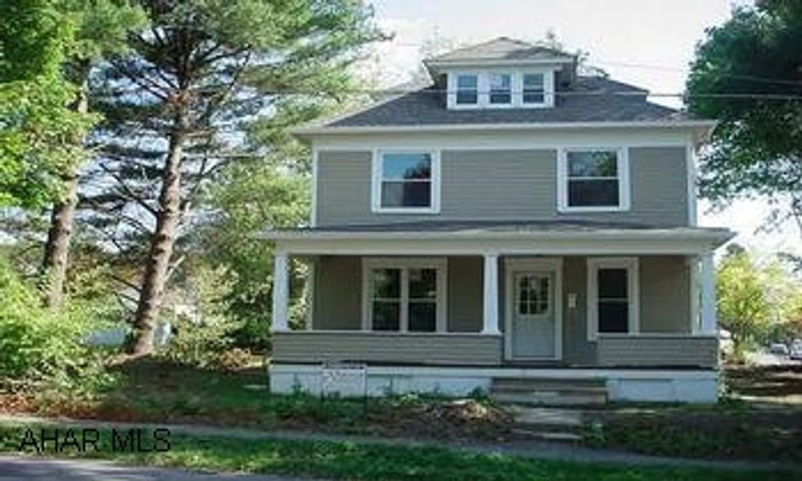 Completely refurbished 3 bedroom 1 bath. New kitchen, bath, roof, windows, beautiful refinished hardwood floors, finished attic w/o heat. 3 car detached garage. 75x120 lot. Window seat. $2000.00 allowance towards appliances. 100 amp breaker service will be installed prior to closing. Realtor owned.