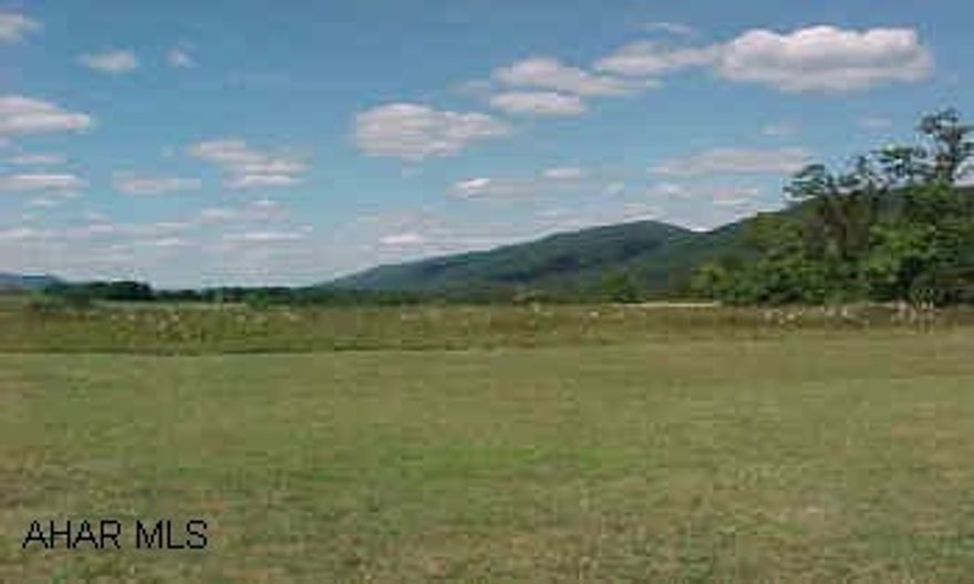 Property is located partially in flood zoneRented farm field brush woods old stone quarry. property borders CloverCreek. Gates are open- no key necessary