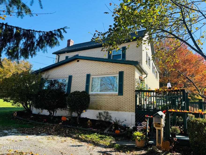 Welcome to this well-built brick home with so much to offer! Quiet location in Gallitzin, Penn Cambria SD. Mature trees, circular driveway and 1 car detached garage are some of the exterior features on this .34-acre lot. Enter the home into a spacious mudroom that flows into the living room with a large picture window that allows so much light to enter. The dining room offers enough space to host large family dinners. The awesome chef's kitchen is waiting to host your next dinner party! There is so much counter space and storage space, I don't think you could use it all. The kitchen also offers a bar area plus a breakfast nook to host smaller gatherings. There is an unfinished space off the kitchen that could be used as a family room or first floor bedroom. A full bath is also offered on the first level. The second level offers 3 great sized bedrooms, all with plenty of storage space and another full bath. The laundry is also on this level, which makes perfect sense. This home offers many updates and original hardwood floors throughout the home. New windows installed by Window World, new carpet on the main level and freshly painted. Nothing to do but move in!! Call for your tour today!