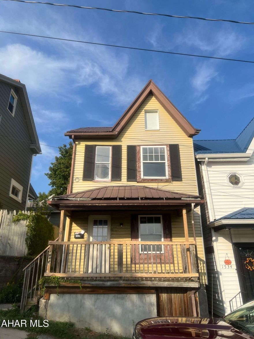 Welcome to this potential-packed property, features 2 bedrooms and attic with heat that could be used as a 3rd bedroom.  Bring your ideas! Perfect for investors, DIY enthusiasts looking to create a home. Imagine the ultimate transformation with updated interiors, modern finishes, and revitalized outdoor spaces. Call today to schedule your showing!