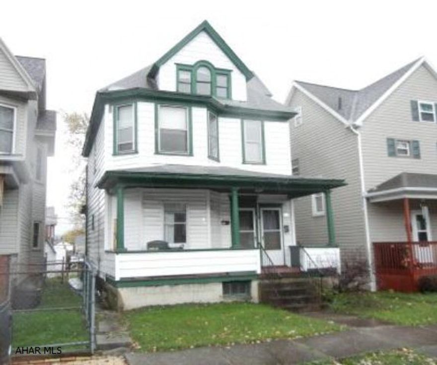 Two unit Student Rental Approved property on nice street in Juniata.  Utilities are separate .  Two high effeciency furnaces in 2003.  Two 100 amp circuit breaker panels in 2006. Plumbing replaced in 2009.  Plumbing service line to street replaced in 2009. Flooring replaced in 2011.  A money maker!