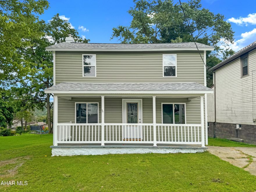 BACK ON MARKET DUE TO NO FAULT OF HOME. Are you searching for a nearly newly built home but without the crazy price tag? Look no further than 1031 Vine Street in the Blacklick Valley School District. This stunning residence has been meticulously renovated from top to bottom, offering an array of impressive updates that include new siding, roofing, windows, a gas furnace, a hot water tank, a deck, insulation, wiring, plumbing, drywall, flooring & essentially anything else you could imagine. Step inside to discover a spacious & inviting floor plan, perfect for entertaining friends & family. The main floor boasts a generous living room, a dining area, a fully remodeled kitchen, a full bathroom, & a convenient laundry/mudroom. Upstairs, you'll find two roomy bedrooms, including a luxurious master suite featuring a beautiful full bathroom. Don't miss out on this incredible opportunity! Call today for more information & to schedule your private tour of this exceptional home!