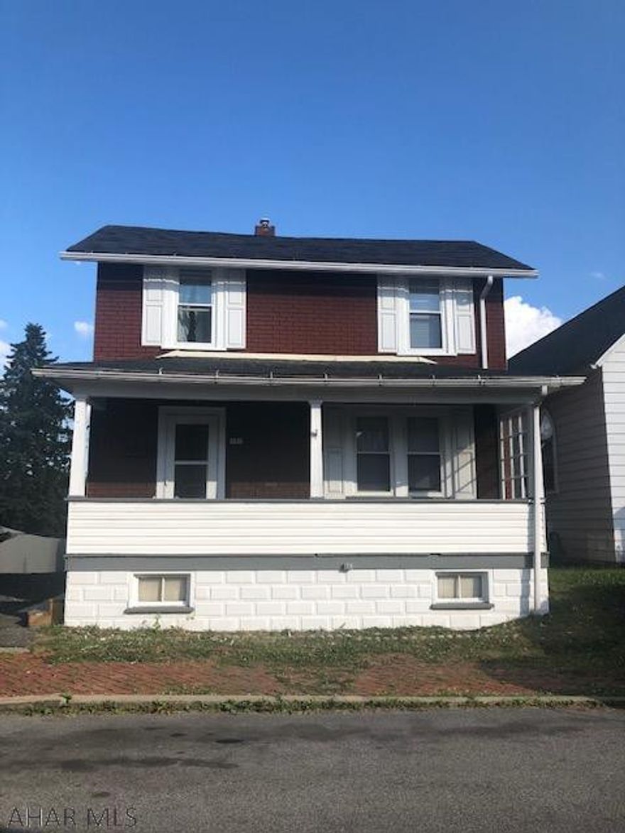 Cute 3 bedroom home on a double lot on Altoona!  This house has two lots, and 3 off-street parking spaces!  It has an adorable back porch overlooking the spacious yard.  The home has been well taken care of.  The full bath includes a jetted bath tub.  The upstairs has a great extra living room or bonus space and 3 bedrooms.