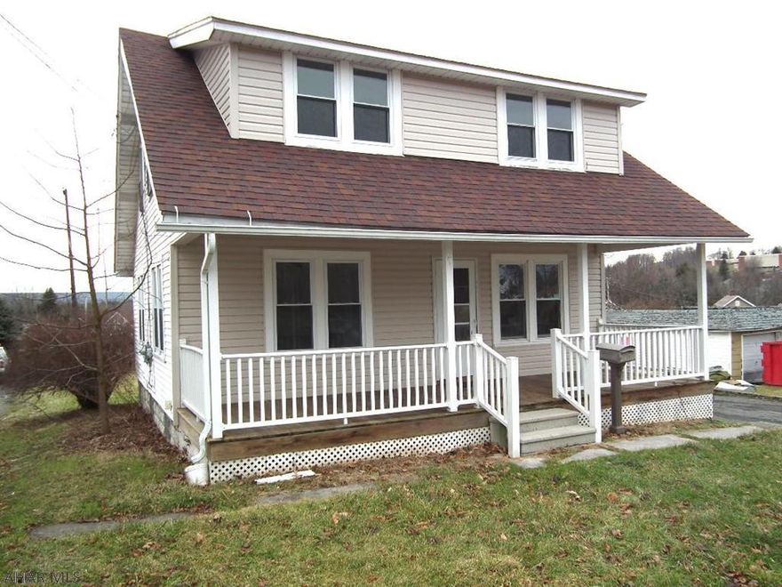 Adorable home in Ebensburg! Spacious kitchen with eat in, living room, dining room with new carpeting. Welcoming entrance to this home! 3 bedrooms all new carpeting with large full bathroom. Freshly painted inside, recently power washed outside.