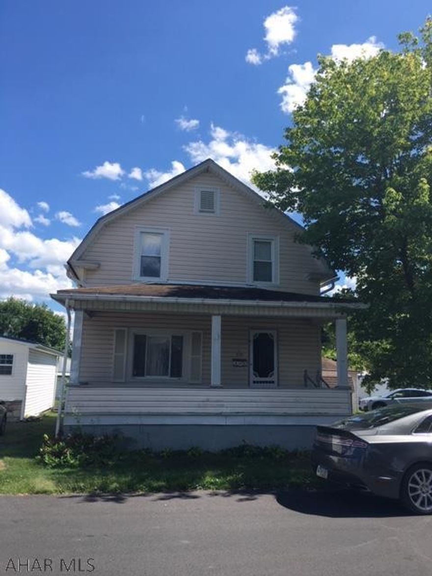This is a great starter in great location on a corner lot.  This home offers thermo windows new roof furnace and water tank.  All it needs is a little love to make it home.