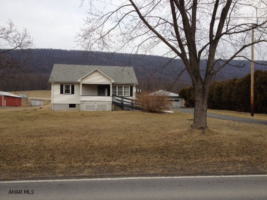 Cute 3 bedroom 1 bath home on just over 1.8 acres in Scotch Valley. Detached two car garage. Updated windows, newer roof, and hardwood floors make this a great starter home or perfect for someone looking to downsize. Coal/wood stove in basement with forced air heat.