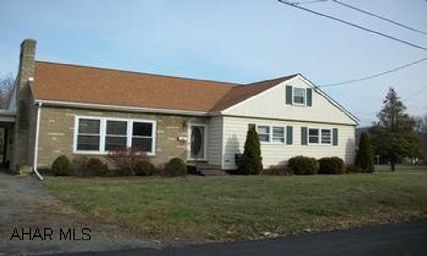 Lots of house for the money - 3 bedrooms, 2 baths, built in 1960.  Large livingroom with gas fireplace, basement is partially finished, eat-in kitchen, nice deck!  Paved drive, carport, shed.  Agents - see instructions for disclaimer.