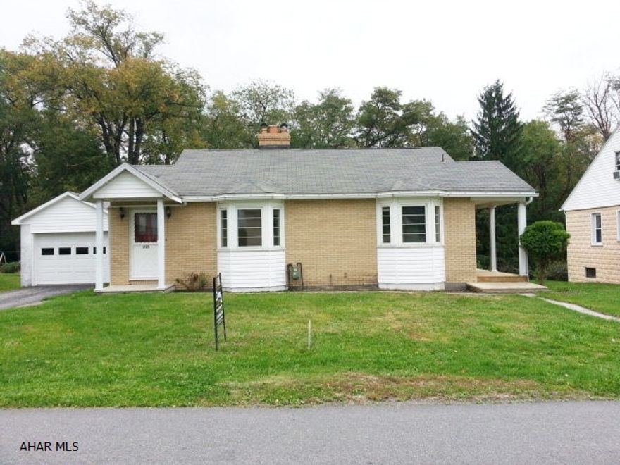 This cute brick ranch could be the perfect starter or retirement home. The hardwood floors and plaster walls are a small indication as to how well this home was built. With a little TLC this gem will become your diamond! Property adjacent to the golf course, convenient for the sports minded buyer. Call today for your tour --