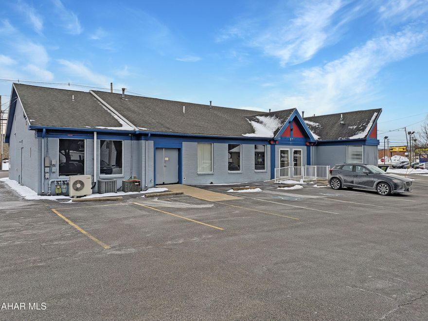 Commercial Building in Prime Plank Road Corridor. 

Highly visible commercial building located along the high-traffic Plank Road corridor in Altoona. This two-unit property offers excellent exposure and accessibility, making it ideal for a wide range of professional and retail uses. 

One unit is currently vacant, providing an immediate opportunity for owner-occupancy or lease-up. The property features abundant on-site parking with approximately 24 spaces—an increasingly valuable asset for office, medical, or customer-facing businesses. 

Flexible layout and strong visibility support potential uses including professional office, medical office, service-based business, or retail. Positioned in a well-traveled commercial corridor with consistent traffic flow, this property offers both convenience and long-term upside. 

An excellent opportunity for investors or owner-users seeking a strategic location with strong fundamentals.