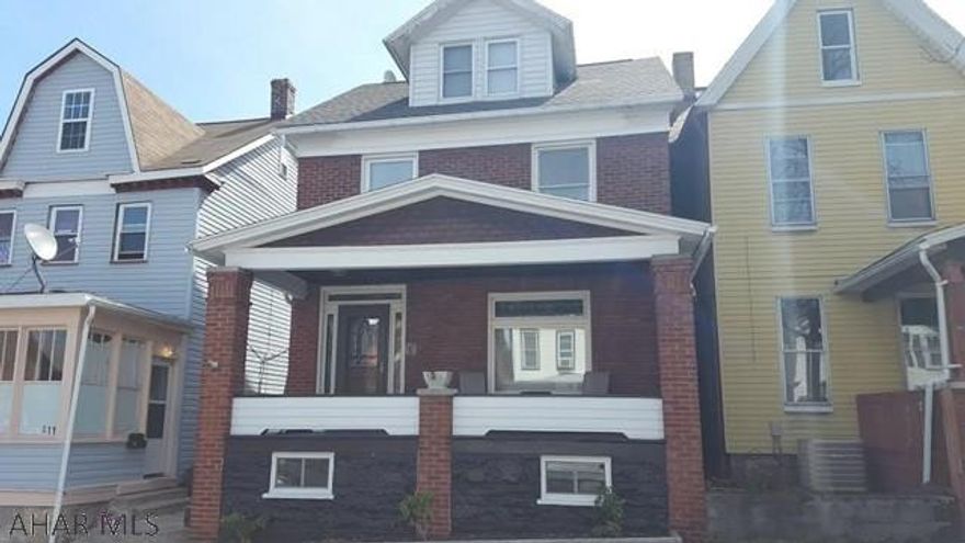 Wonderful, updated 3 bedroom brick home. All new stainless steel appliances, new backsplash, new faucet. New flooring in dining room and living room. New carpet in finished third floor. Bathroom has been completely remodeled in the past 6 months including vanity, flooring and details. Bathfitters tub with shower doors. Beveled leaded glass around front door and living room window. One stall garage and additional off street parking. Deck in the back and a large covered front porch. This home has many contemporary features for that buyer looking for the uncluttered look. This home has made many upgrades and improvements.