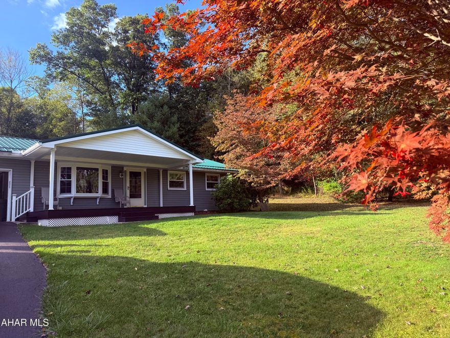 Meticulously maintained 3-bedroom, 1-bath ranch home located in the desirable Greenwood section of Altoona, perfectly positioned at the end of a quiet dead-end road for added privacy and minimal traffic. This charming home sits on a spacious .41-acre lot, offering both comfort and room to enjoy the outdoors.

Step inside to find beautiful hardwood floors and a thoughtfully updated interior featuring a newer kitchen and updated bathroom, blending modern convenience with classic charm. The home also offers central air conditioning to keep you comfortable year-round.

Downstairs, you'll discover a large, open, dry basement with endless possibilities--perfect for additional living space, a recreation room, workshop, or storage.

Additional highlights include an oversized one-car garage, durable vinyl siding, and a new metal roof, providing peace of mind and low-maintenance living.

If you're looking for a move-in ready home in a quiet, convenient Altoona location, this well-cared-for property is one you won't want to miss.
