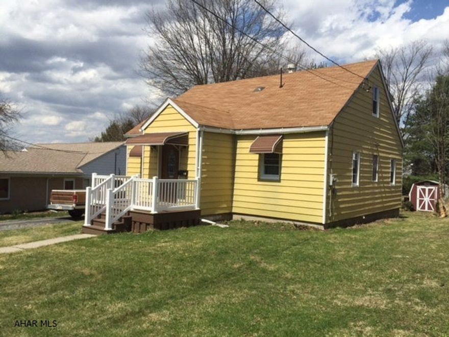 Nice 3 bedroom 2 bath home in Cresson w/ hardwood floors and newer remodeled kitchen, bedrooms have been totally renovated and new windows have lifetime warranty. Large yard with a carport and off street parking. Makes this a great starter home Bonus room on 1st floor could be 4th bedroom