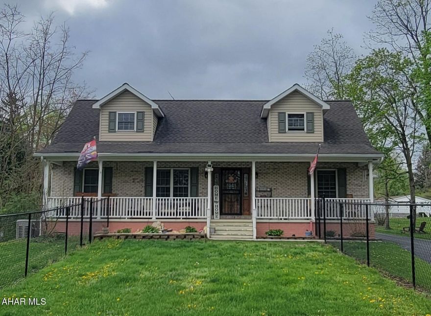 Come see this spacious 4 Bedroom, 3 Bathroom home! Walk into the first floor and see the comfortable den room, enclosed porch, dining area, kitchen, living room, single bedroom with a bathroom just outside, and the master bedroom with an en suite bathroom. Laundry hook-ups are located in the master bedroom, basement, and inside of what now is used as the kitchen pantry, but could easily be converted back into a laundry area to suit your needs. The second floor features a common area outside of the remaining two bedrooms and third bathroom. This basement is unfinished, but well maintained if you'd prefer a finished basement in the future to add on to this already large home! The exterior of this home is perfect for entertaining all year long with the sizable front and back yard, above ground pool and plenty of space for parking. Included with this home is a full propane generator with automatic switch that will power the entire house, two propane fireplaces with blowers, and one pellet stove. Schedule your showing to view this must see property!