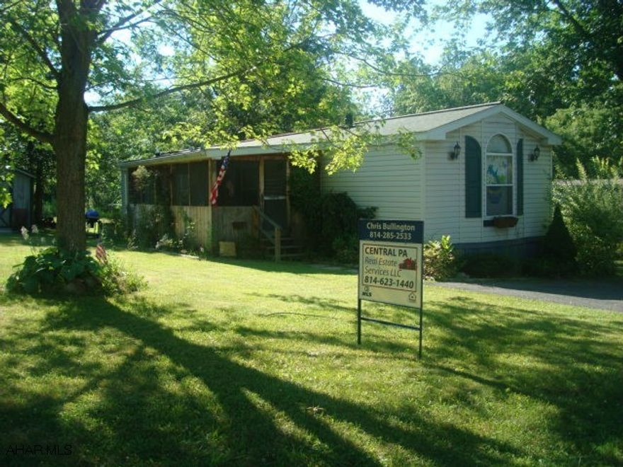 MOVE IN READY!  This 2 Bedroom 2 bath home has been perfectly taken care of.  Large screened in porch, 10x14 shed included, newer roof and AC unit.  Spacious living areas, eat in kitchen, laundry room with outside access, private baths for each bedroom.  A great buy.  Lot rent includes trash and snow removal.  Buyers must have approval from Friendship Village to rent.  Call today for more details!