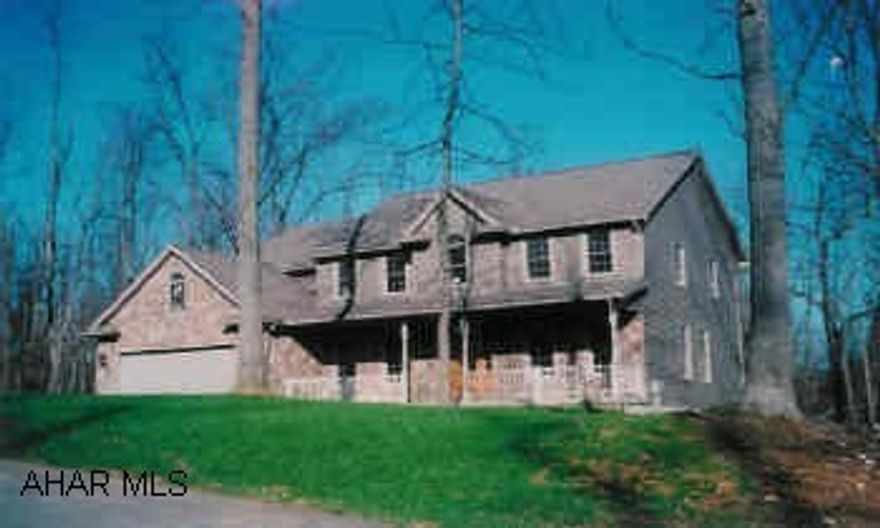 Two-Story Stone/Vinyl 4BR home on approx. half an acre in Juniata Mills. Absolutely Beautiful New Home.  Birch kitchen , oak woodwork throughout, ornate ceilings, gas fireplace open on both breakfast room and family room, zoned heating/cooling.