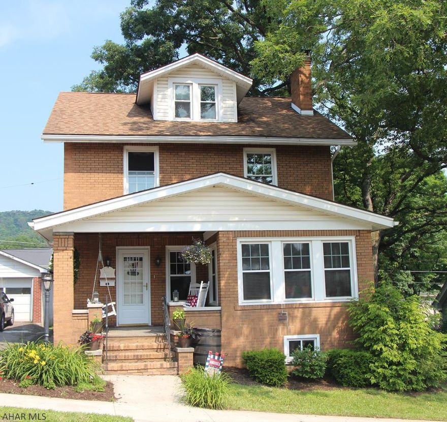 *PRICE REDUCED* This brick home, loaded with CHARM, is located in the Fairview area of Altoona. Beautiful built in shelving in several rooms including the sun room, kitchen and bath. There are gorgeous hardwood floors throughout. Windows are decorated with Levolor blinds. Updated electrical. New flooring in the kitchen and bath. All surrounded by gorgeous landscaping, fenced in yard and one car garage! This house has so much to offer and is move in ready!