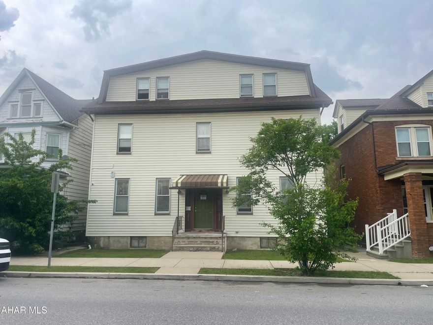 5 unit apartment building!! Great investment!!! Each unit has 2 bedrooms, bath, kitchen, dining room, and living room. Water/Sewer and Gas Included in rent. This is a must see!!