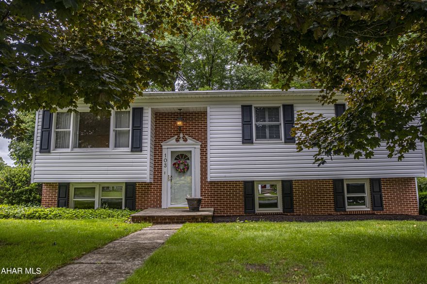 Welcome to this beautiful well maintained 3bd 1.5 ba home located on the end of a dead-end street. Step inside to this bilevel and discover the comfort of this home, from the updated kitchen with peninsula and sleek stainless-steel appliances, where you can entertain your guests in the open dining area and living area with easy access to the rear deck where you can unwind and enjoy your serene surroundings. Primary bedroom includes a large walk in closet.
Venture downstairs to the lower level where you'll find a large bar w a cozy family room with a wood burner. This space is ideal for hosting gatherings. This home also features a large laundry room and 1/2 ba on lower level and 1 car integral garage.