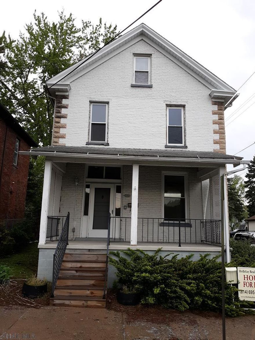 Why Rent When You Can Own! This 3 bedroom brick home sits on a corner lot with roof only 3 years old...1st floor has eat-in kitchen, laundry with 1/2 bath, dining room, living room...2nd floor has full bath and 2 bedrooms...3rd floor has 3rd bedroom and storage...This home is a must see...due to covid -19 we are following CDC rules for showings...mask, gloves and shoe covers are required. SOLD AS IS