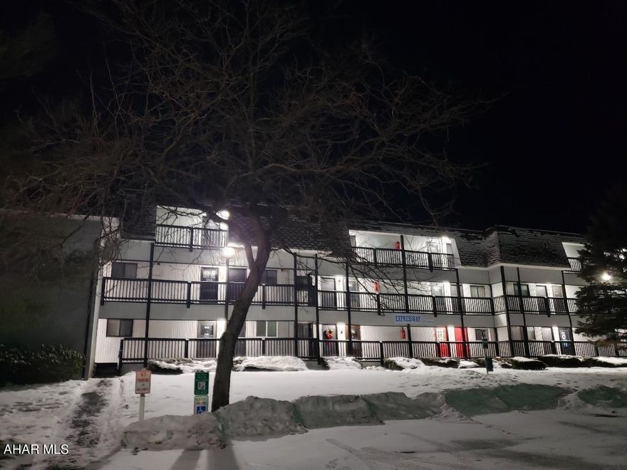 Need a break? Want to get away? Come fall in love with the highest ski-able mountain in Pennsylvania! Blue Knob Ski Resort is a Four Season Resort close to all the major cities in the Mid-Atlantic. Enjoy skiing during the winter. Rejuvenate while playing golf and tennis, and enjoy the trails spring, summer and fall.  Relax in the pools and hot tub year round. Bring your family and friends to the largest style condo in the complex with 2 separate private bedrooms.  Or rent it out so others can enjoy time away from the hustle and bustle of city life. Come see for yourself. You will want to come back again and again.
Driving time to Blue Knob Ski Resort from major cities:
Washington DC 3 hours
Northern VA 3 hours
Baltimore MD 3 hours
Pittsburgh PA 2 hours
Philadelphia PA 3 hours & 45 minutes - 
Recent updates to the condo
New Large Screen TVs in main room and both bedrooms
New mattresses in all beds
Updated bathroom sink
New electric fireplace July 2024.

Spacious 2-Bedroom 2-Bath condo that sleeps 8. (2 private bedrooms, pullout sofa & futon couch). Close to rental office.  Enjoy the 4 seasons at Blue Knob with hot tubs, indoor & outdoor pools, tennis included (plus skiing and golf for a fee). HOA dues $292.00/month include snow removal, outside maintenance and amenities. If HOA fees are paid a year in advance, the discounted amount is reduced to $277/month. Warm up to the new electric fireplace installed 7/24/24. BKSCC HOA recently levied a $3,000 Special Assessment per unit for 2025. The seller will pay this 2025 special assessment so there will be no extra fees to a buyer for this special assessment.  J-611