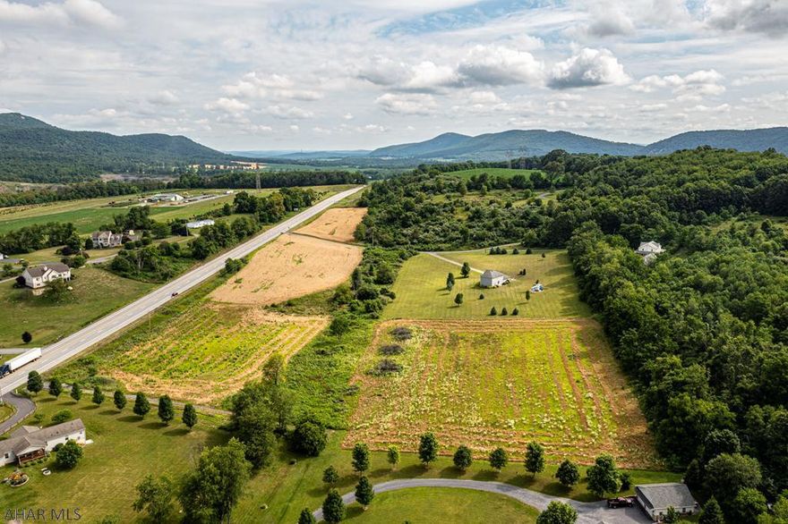 Great building opportunity.  6.88 acres off RT. 22 in the Juniata Valley School District. Subdivide or build your dream home.