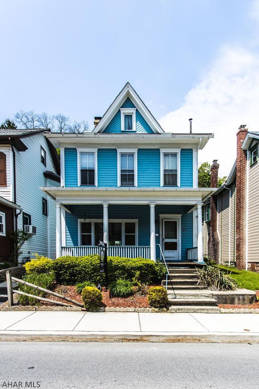 3 bedroom, 1 bath house. Front porch. Backyard. 1 car garage. Priced to sell!