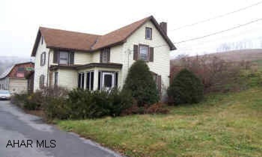 "sold as is"  contact listing agent for instructions on writing offers.   2 story home with large detached garage.  "This property is approved for ExpressPath Financing, contact listing agent for more information." The zip code is 16647.