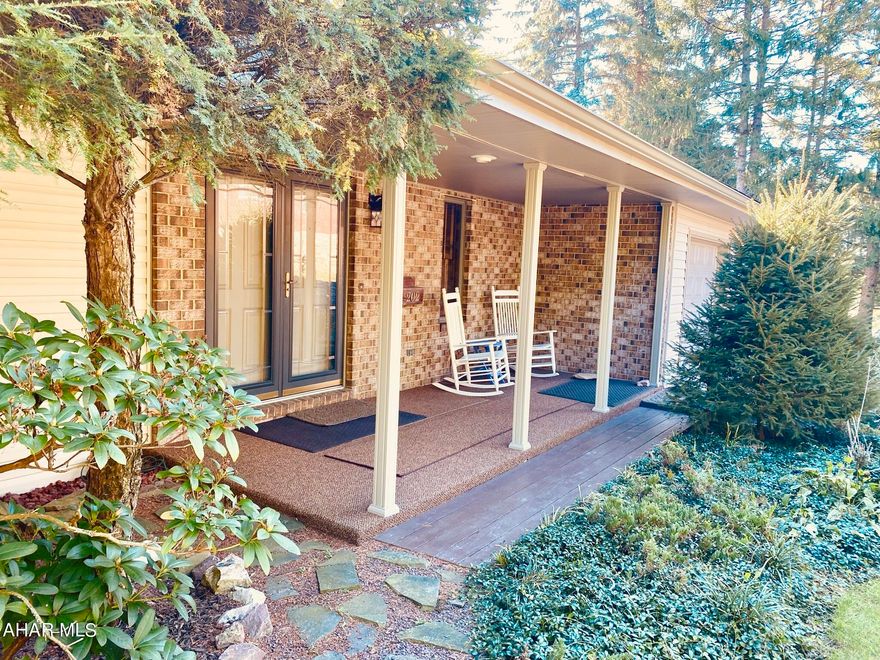 A unique property located in historic Hollidaysburg sitting on a secluded .74 acre lot is within convenient walking distance of local schools and downtown. Property features include large foyer, 4 BR/2 Ba, office, dual level screened in porch, attached two-car garage and large workshop/man cave.  The lower level is perfect for entertaining with the open floor plan consisting of a LR/DR with wood burning fireplace, billiard area, KIT, utility/laundry room and a bonus room.  An Amish-built wooden shed and a Morton oversized steel garage, both with power, provide ample storage for an array of items. The lush, landscaped property has the potential to accommodate a variety of outdoor activities or subdivided up to 6 residential lots. The property speaks for itself, schedule your private showing today!