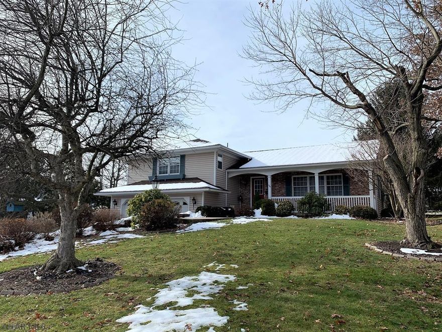 Location, location, location!!! This well built home has been exceptionally maintained & is absolutely move-in ready. The main level features a foyer with coat closet, spacious living room, eat-in kitchen overlooking the rear yard, dining room, owner's bedroom w/ en-suite bath & double closets, two additional bedrooms & another full bath. Large, ground level family room w/ wood burning fireplace & a half bath. Finished basement with a rec room, office area & laundry room. Pleasing window space for a light & airy feel throughout. Six panel solid doors, ceramic tiled baths, crown moldings, & brick exterior accent. Front covered porch, rear concrete patio, paved driveway & a storage shed. Super location, easy stroll to the downtown area & convenient to supporting amenities.