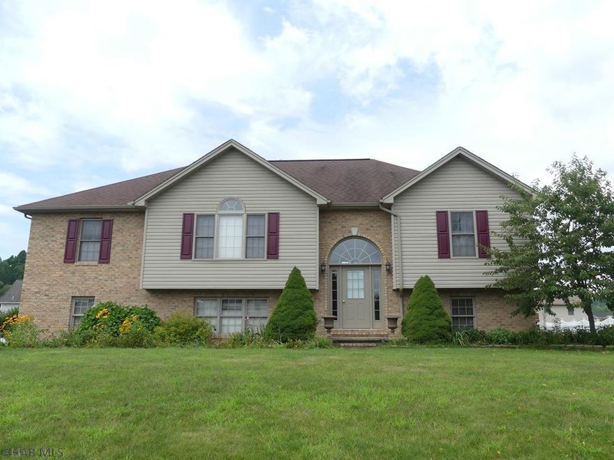 You'll love this immaculate, 3 bedroom, 3 bathroom Helsel Development home in the Spring Cove School District. This spacious, split-level home was built in 2003 and features a cathedral ceiling and large windows allowing an abundance of natural light. The large master suite has a walk-in closet and a master bath with double sinks, a Jacuzzi tub and a separate shower. Please check out the 3D tour and call for your private showing today.