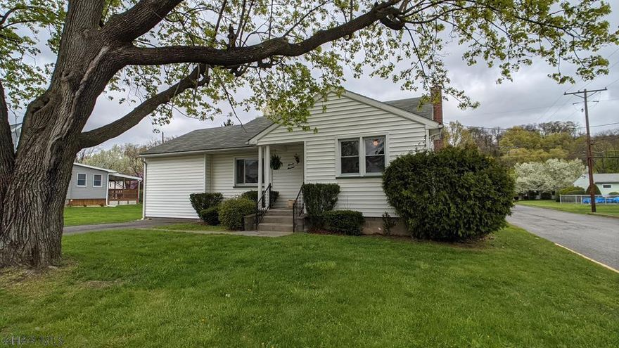 Duncansville borough1.5 story home with one floor living. First floor features large living room, open concept kitchen and dining room. 2 bedrooms and full bath on 1st floor, plus 3rd bedroom on second floor. First floor family room and 3/4 bath was a 1 car attached garage that could easily be converted back into a garage. Large rear concrete patio, level backyard and off street parking. No flood zone.