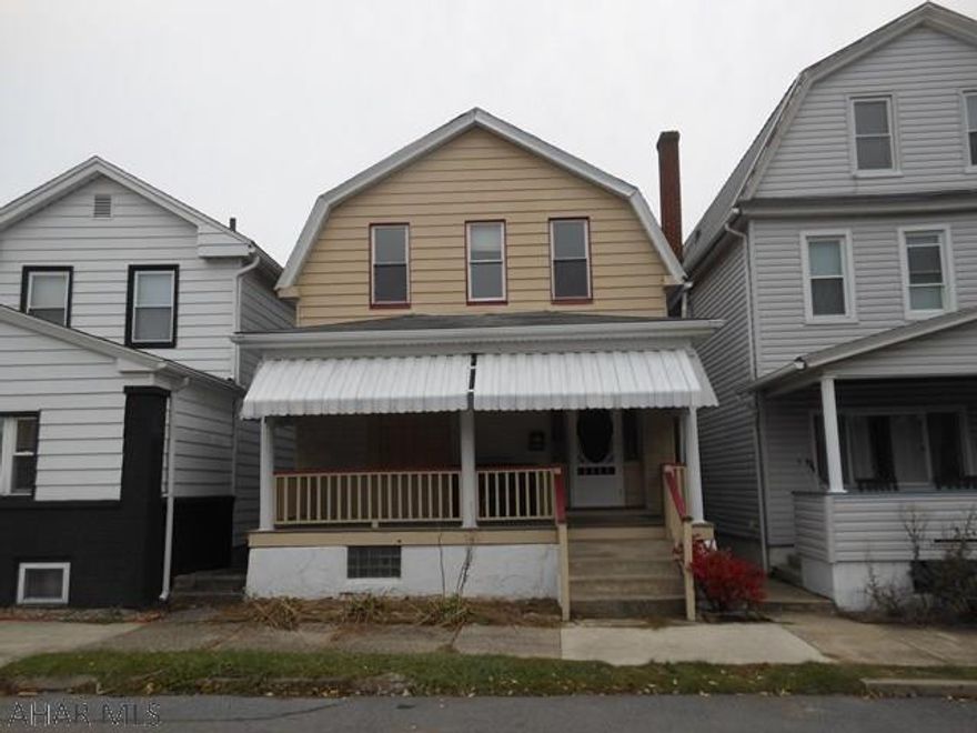 This is a nice two story home with a walk out basement. The main floor features a living room with hardwood flooring, dining room with hardwood flooring and a gas fireplace and a kitchen. The second floor has two bedrooms and a full bath.This home has gas forced air heating. With some custom touches, this house could be your home