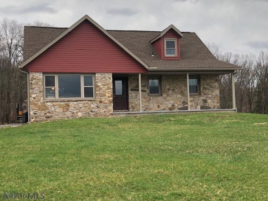 Absolutely adorable home with panoramic views. Four bedroom, 2 full bath home with so many updates. Updated kitchen, hardwood floors, new siding, new roof, new doors, new tile floor in basement, new bathroom vanities and new fireplace insert. Spring fed pond, abundant wildlife and very private. Access is via a shared 0.6 mile right of way. Near Buchanan State Forest. In Clean and Green and 1.6 +/- Acres in CREPS.