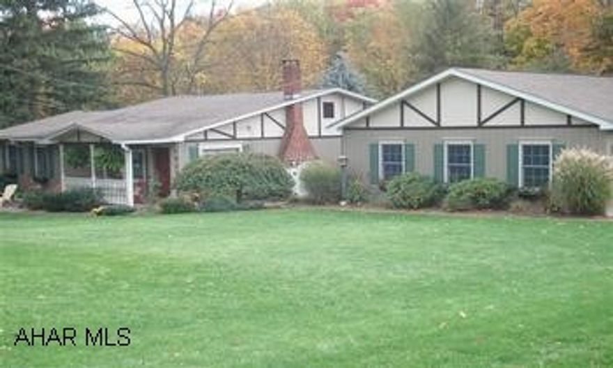 3 BR., 2 BATH, ON 5 ACRES W/POND. LR., DR., FAMILY ROOM SUNROOM, 2 CAR ATTACHED GARAGE, BELLWOOD SCHOOLS-- CHARMING 3 BR., 2 BATH HOME ON ABOUT 5 ACRES W/POND, ANTIS TWP. , BELLWOOD SCHOOLS, LR., DR., FAMILYROOM, W/VAULTED CEILING, SUNROOM, FIREPLACE, AND WOOD BURNER, SCREENED PORCH, 2 CAR ATTACHED GARAGE, CHERRY CABINETS, AND ALL APPLIANCES TOO. TAX ID# 3-10-17-1 & 3-16-1