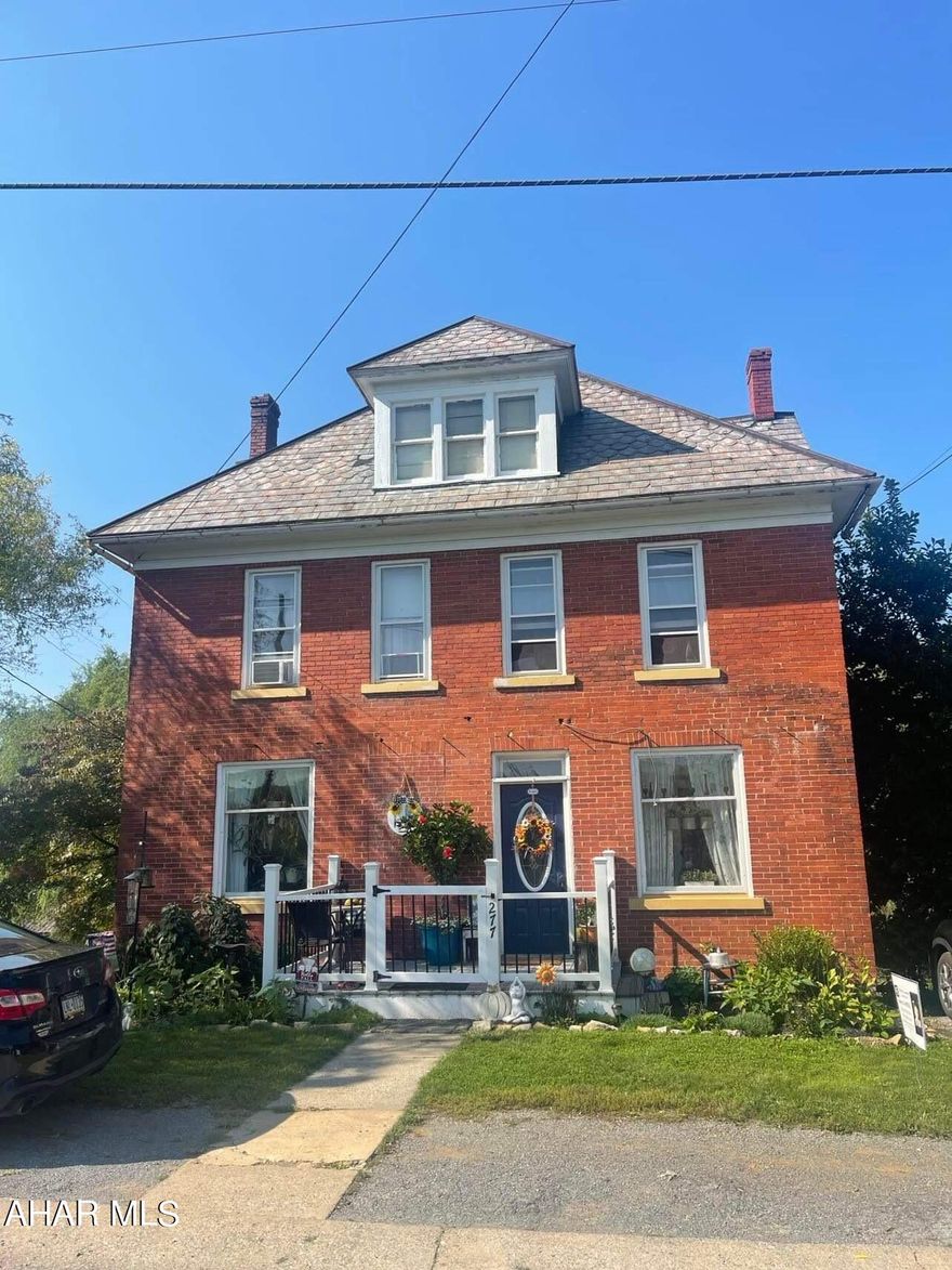 Two-story brick home in Nothern Bedford School district.  Main floor bedroom and bath, original hardwood floors. pocket doors leading to the Livingroom.  Second floor has 3 large bedrooms, a smaller bedroom that could also be used as an office and a full bath.  Nice deck off the kitchen with great views.  large, fenced backyard with firepit, patio, and basketball hoop. Off street parking 
Appraisal was recently done