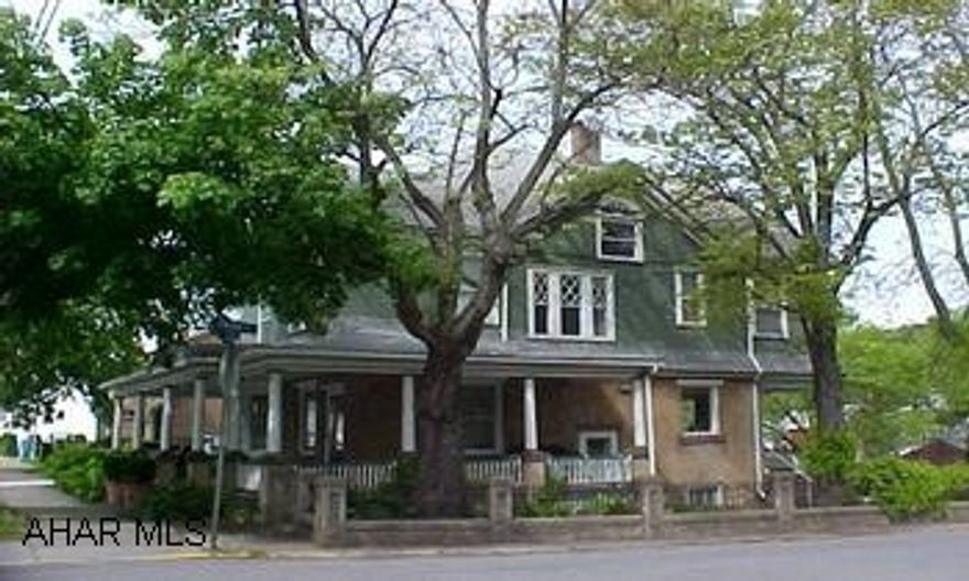 Previously A Bed & Breakfast (W / A Variance) - Enjoy Your Morning Coffee On Porch Overlooking Spring Fed Pond!  Spacious Rooms, Hardwood Floors, Fireplace, Pocket Doors, Claw-Foot Tub, Beveled & Leaded Glass, French Doors, & Wrap-Around Porch In #J-953.