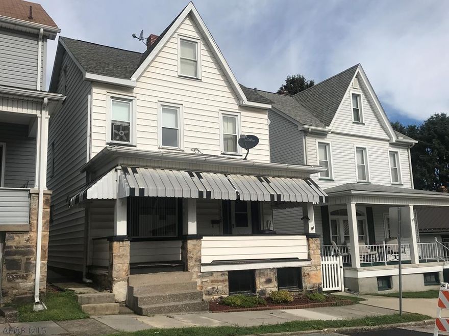 Looking for an investment or first home? This 2 bedroom, 2 full bath home has so much to offer. The first floor has a very open floor plan with living room , dining room, full bath and large eat-in kitchen. The second floor has an additional full bath with 3 bedrooms.