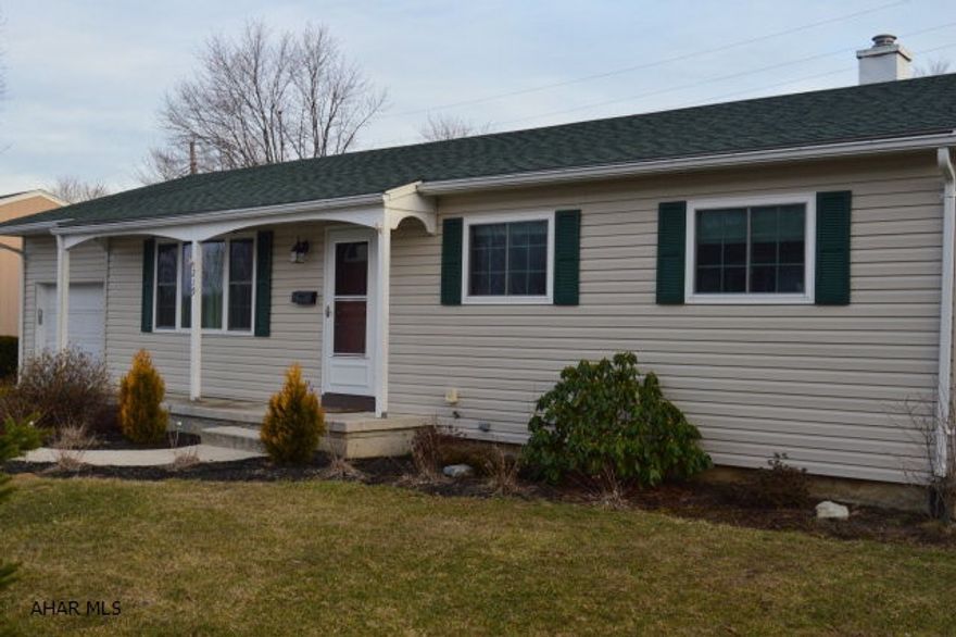 Home has been completely remodeled from top to bottom. Eat-in kitchen has been completely updated and includes stainless steel appliances. Both bathrooms (including the showers) are brand new, new flooring, new doors, new windows.  Everything is new with quality craftsmanship. Central air was recently installed. This 4 bedroom, 2.5 bath also has a ton of storage!  Spacious covered porch leading into a large fenced-in yard. Great location near the Penn State Altoona Campus.