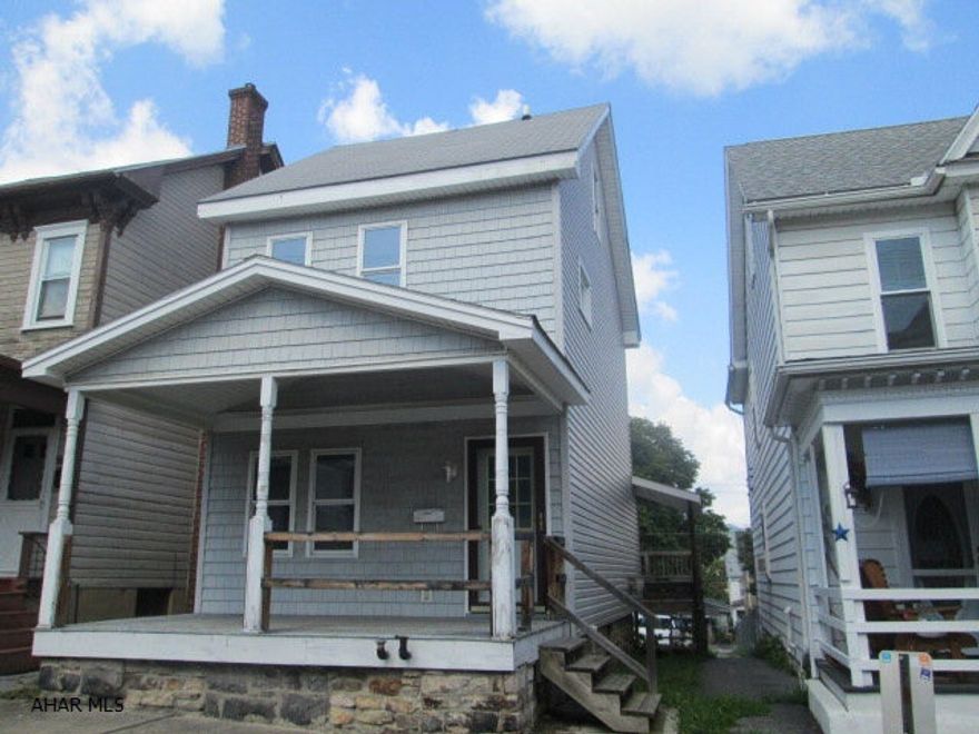 Home has lots of potential, but also needs TLC.  Water lines were removed.  Hot water baseboard heat lines were removed.  No water lines or hot water baseboards in house.  Natural gas is available in front of house, but is not in the house.  Due to possible multiple offers, please contact an Agent of your choice, outside of the Listing Agent's Office to avoid a possible conflict of interest between seller's agent and buyer.