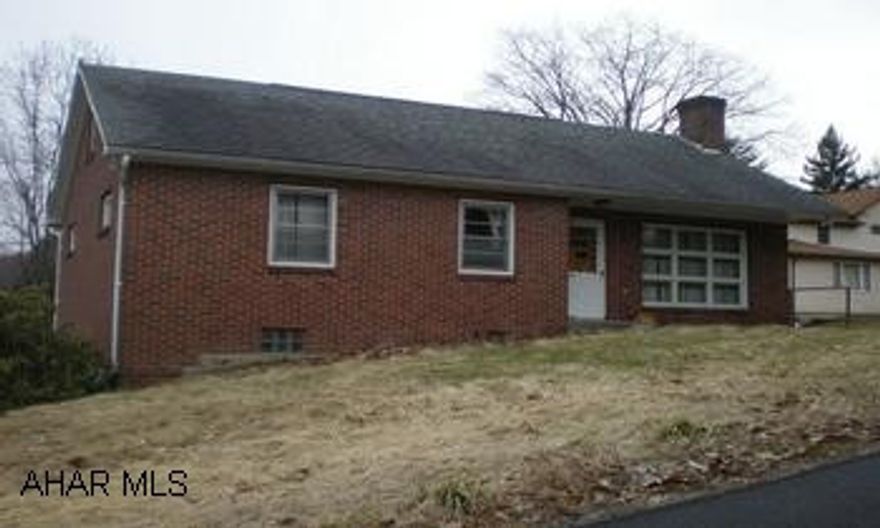 sold as is.  Earnest money to be $1000 or 2%, whichever is greater. Home has some freeze damage.  Brick ranch. 2nd floor could be finished.