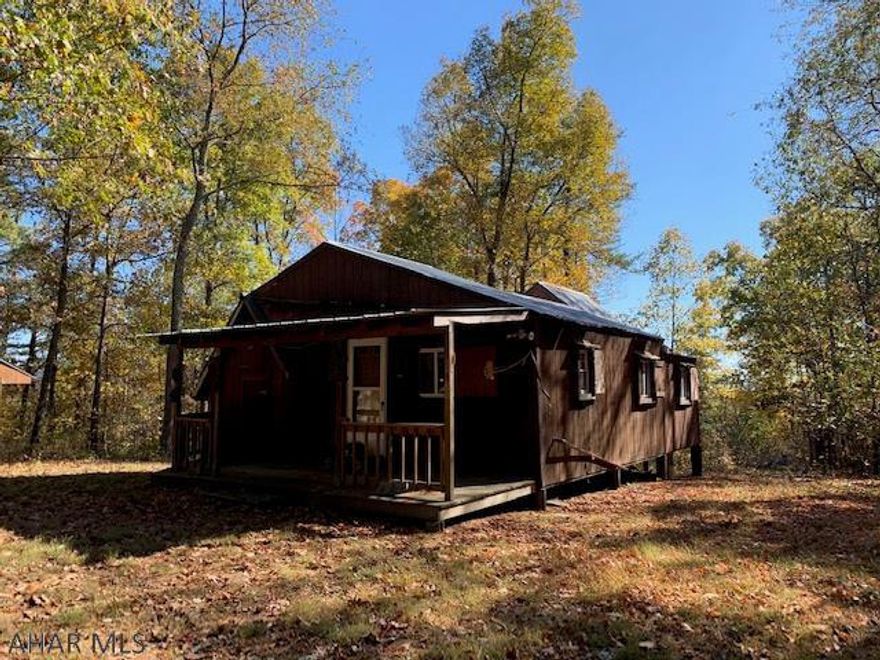 This little cabin is located in paradise. Sitting on top of the mountain away from the hustle and bustle. With gated access, this is a very private location. Pretty much surrounded by State Game Lands, this could become your next great hunting destination. Spend your evenings enjoying the wide open sky at night and the wildlife by day. Nice views from the property. This little camp with 10 acres screams....'BIG BUCK'